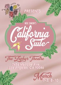 California Suite show poster