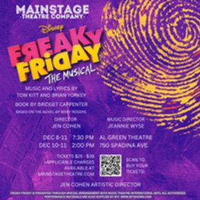 Freaky Friday show poster