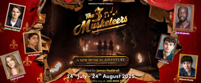 The 3 Musketeers show poster