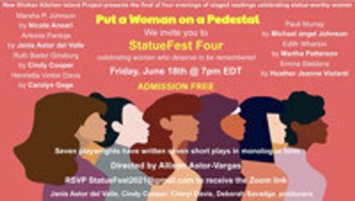 StatueFest Four: New Women On A Pedestal show poster