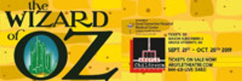 The Wizard of Oz show poster