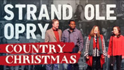 Strand Ole Opry: Country Christmas show poster