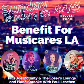 Benefit For Musicares NY show poster