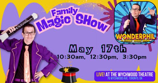 WonderPhil the Magician show poster