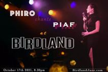 The Return of Myriam Phiro’s critically acclaimed Tribute to Edith Piaf