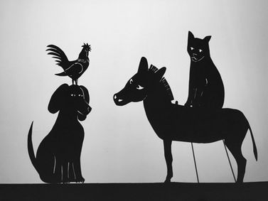 Puppet Showplace Theater The Bremen Town Musicians by CactusHead Puppets show poster