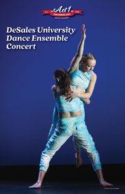 DeSales University Dance Ensemble Concert 2024 show poster