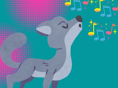 Peter and the Wolf Children’s Orchestral Concert show poster