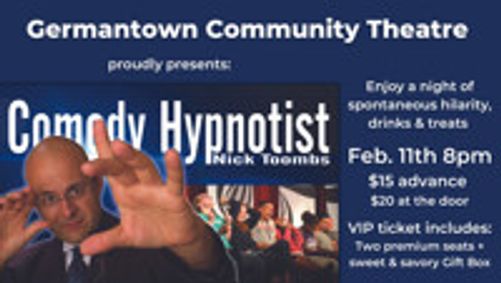Comedy Hypnosis Night with Nick Toombs show poster