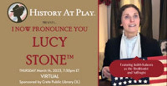 I Now Pronounce You Lucy Stone™ show poster