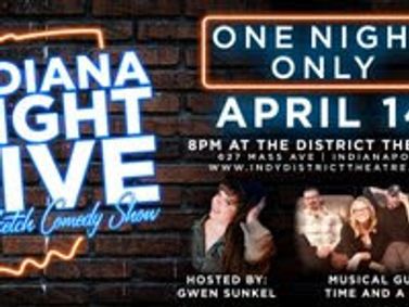 INDIANA NIGHT LIVE show poster