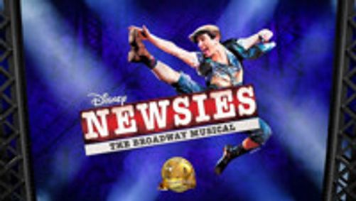 Disney's Newsies show poster