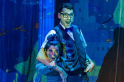 Wilbur the Optical Whale show poster