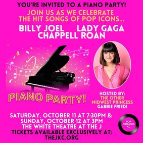 PIANO PARTY! The Hit Songs of Billy Joel, Lady Gaga, and Chappell Roan show poster
