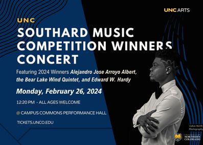 2024 Southard Music Competition Winners Concert show poster