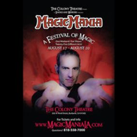 MagicMania show poster