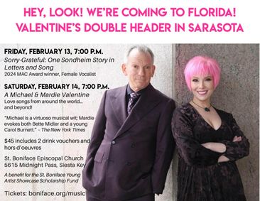 Cabaret for Scholarship Fund Raiser show poster