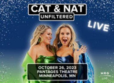 Cat & Nat - Unfiltered Live show poster