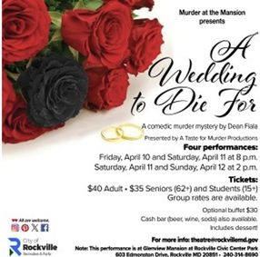 Murder at the Mansion presents A Wedding to Die For show poster