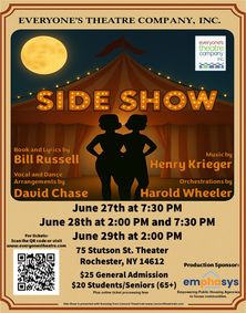 Side Show show poster