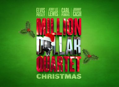 Million Dollar Quartet Christmas show poster