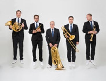 A Canadian Brass Christmas show poster