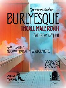 Burlyesque - The ALL MALE Revue