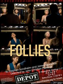 FOLLIES show poster