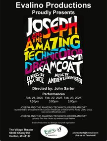 Joseph and The Amazing Technicolor Dreamcoat show poster