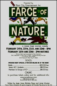 Farce of Nature by Jones, Hope & Wooten show poster
