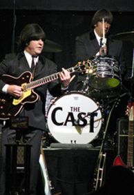 Cast of Beatlemania show poster