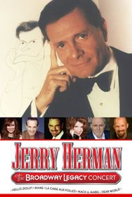 Jerry Herman: Legacy Concert show poster