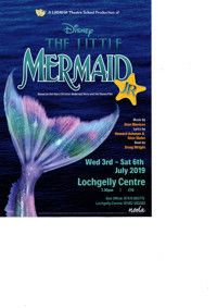 The Little Mermaid Jnr show poster
