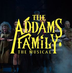 The Addams Family Musical show poster