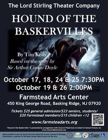 Hound of the Baskervilles show poster