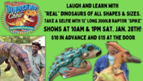 Dinosaur Crew Invades GCT show poster