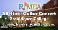 2026 RIMEA All-State Guitar Concert in Rhode Island