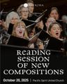Reading Session of New Compositions in Vancouver