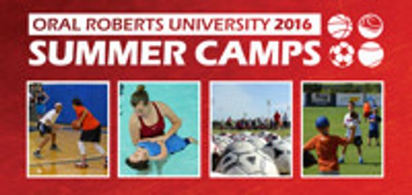Oral Roberts University Camps 2016 show poster