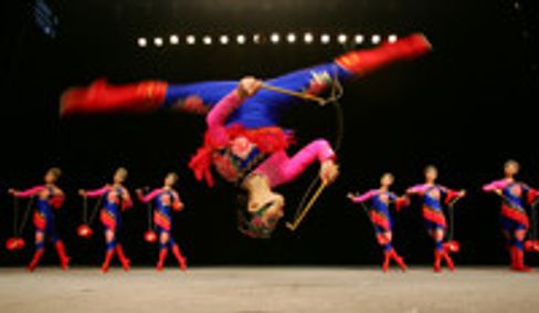 Acrobats of China - The New Shanghai Circus show poster
