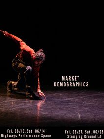 Market Demographics show poster