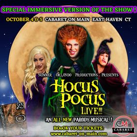 Hocus Pocus Live show poster