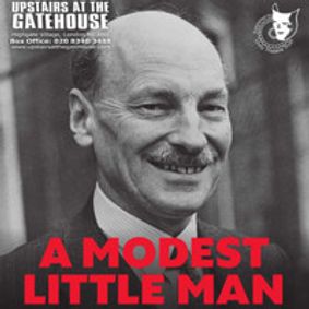 A MODEST LITTLE MAN show poster