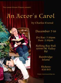 An Actor's Carol, by Charles Evered  show poster