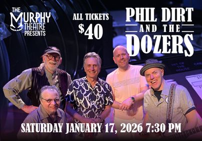 Phil Dirt and The Dozers show poster
