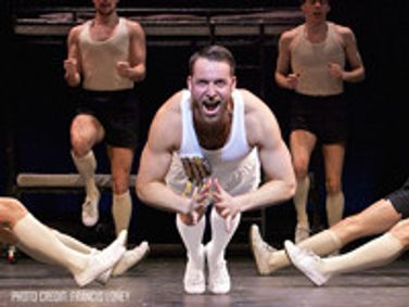 Sasha Regan's All Male H.M.S. Pinafore show poster