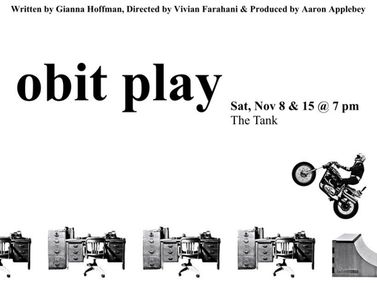 Obit Play show poster