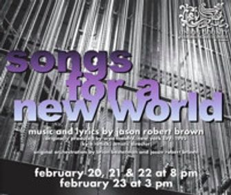 Songs For A New World show poster
