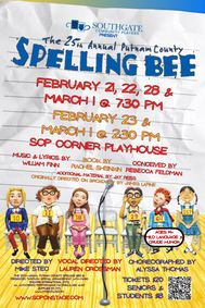 The 25th Annual Putnam County Spelling Bee show poster