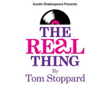 Tom Stoppard’s The Real Thing show poster